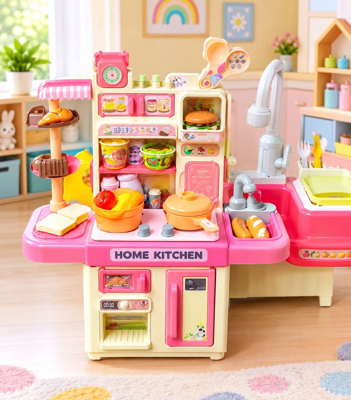 A Colorful Pretend Play Kitchen Adventure Filled with Fun, Imagination, and Sweet Little Chef Moments