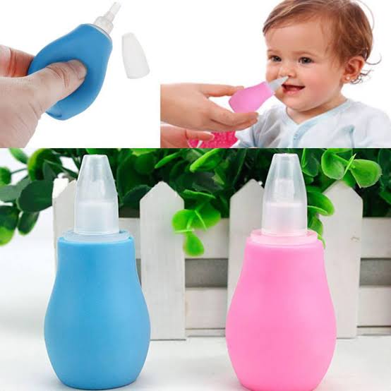 Newborn Infants Baby Children Safety Nose Cleaner Vacuum Suction