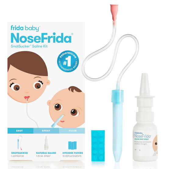 NoseFrida the SNOTSUCKER SALINE KIT – Frida | The fuss stops here.