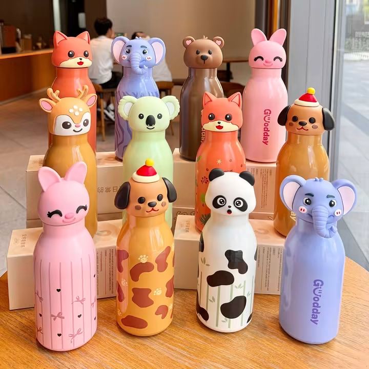 CUTE ANIMAL SHAPED BOTTLES