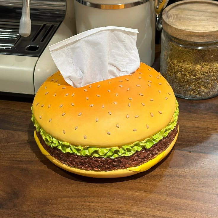 MMO PVC tissue box, not a McDonald's burger